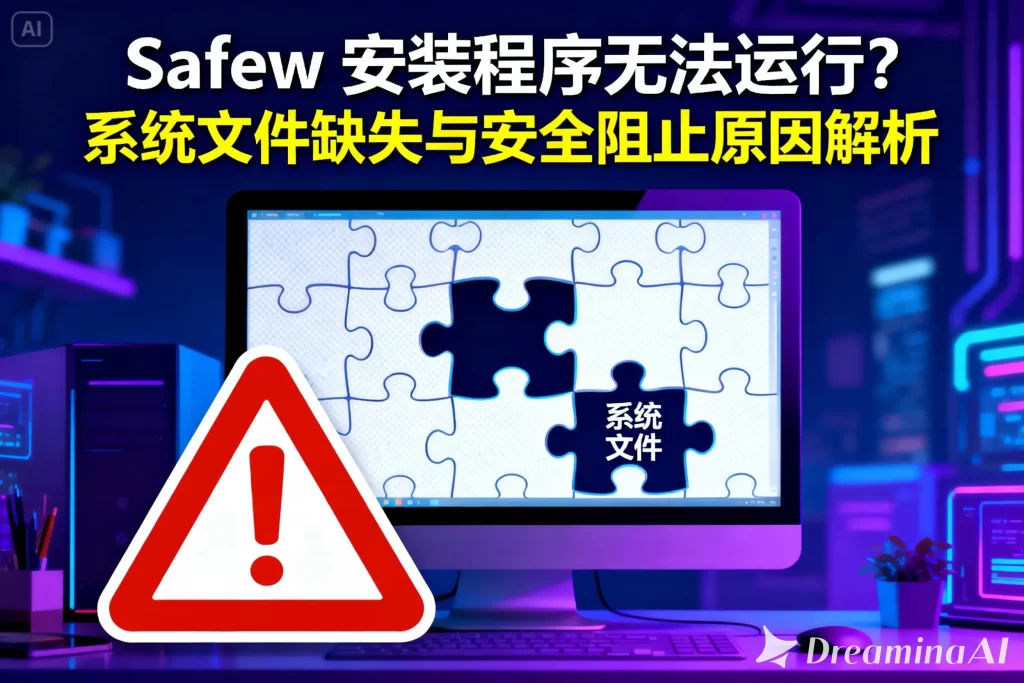 Safew安装程序无法运行？系统文件缺失与安全阻止原因解析